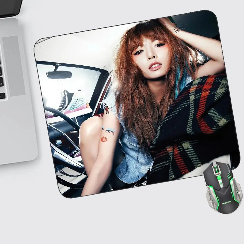 

Kim Hyun A Mouse Pad Small Gaming Accessories Keyboard Computer Offices Desk Mat Pc Gamer Non-slip Rubber Mousepad