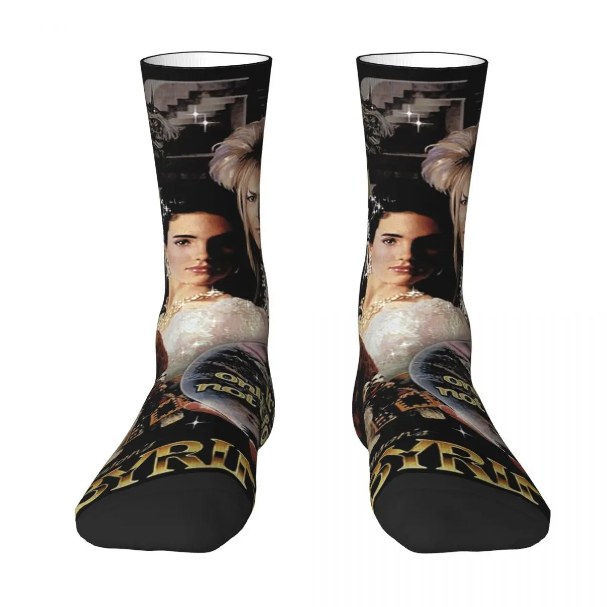 

Not Long At All The Labyrinth Film Idol Art Gift For Fans Socks Harajuku Stockings All Season Long Socks Accessories for Unisex