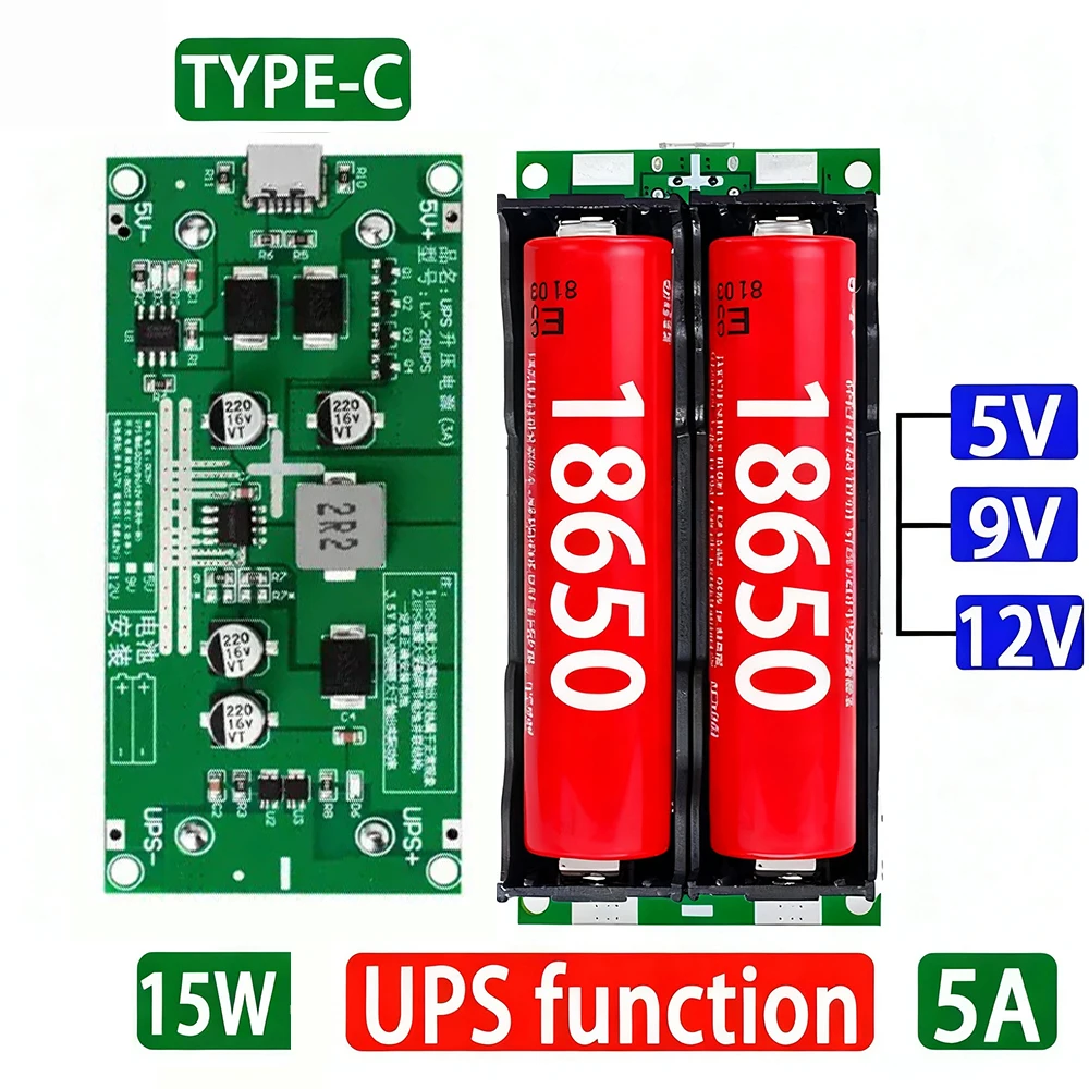 Type-C 15W 3A 18650…