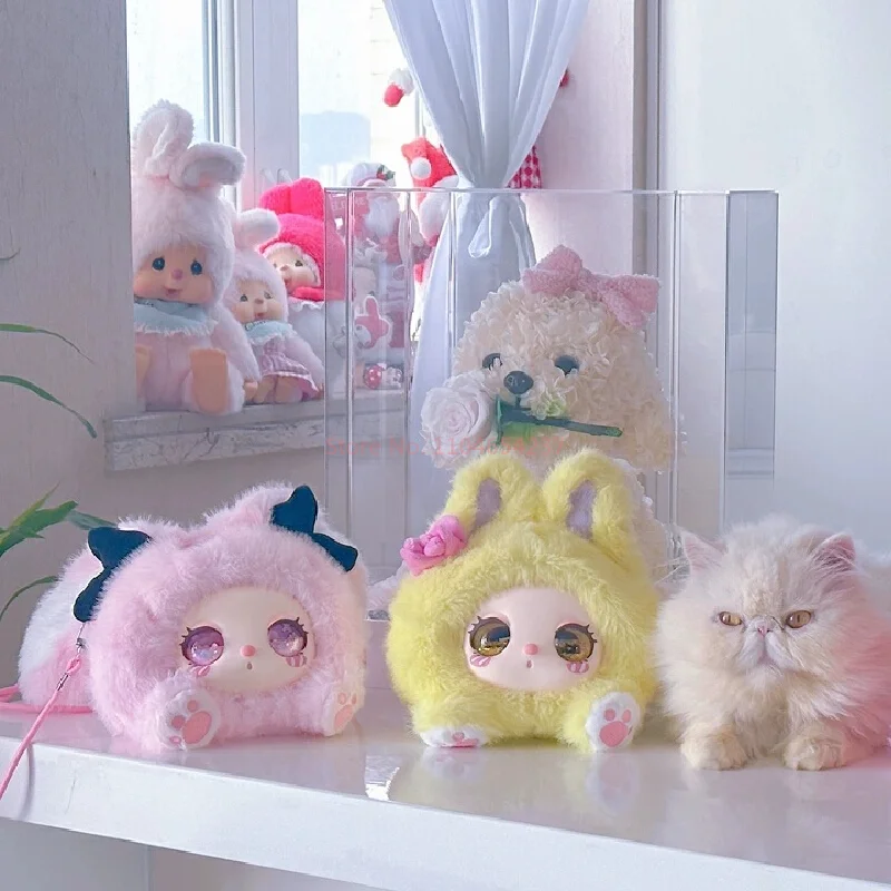 

100% Genuine Lilia'S Marshmallow Rabbit Bag Series Blind Box Cute Trendy Toy Doll Makeup Bag Kawaii Birthday Exquisite Gifts