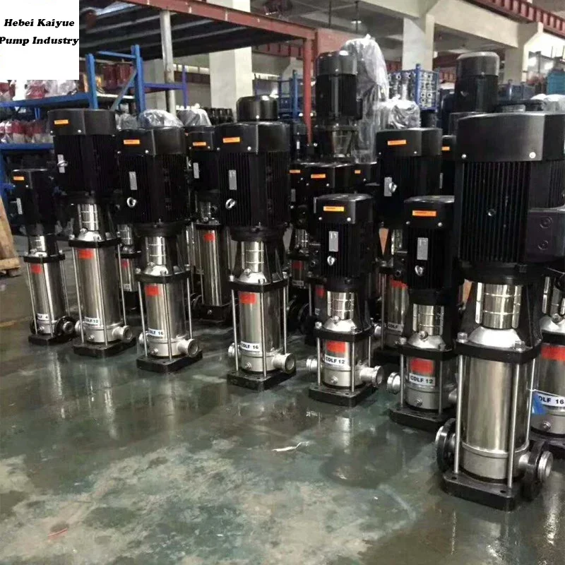 Factory direct sales  Stainless steel vertical booster multi stage centrifugal pumpSupport customization