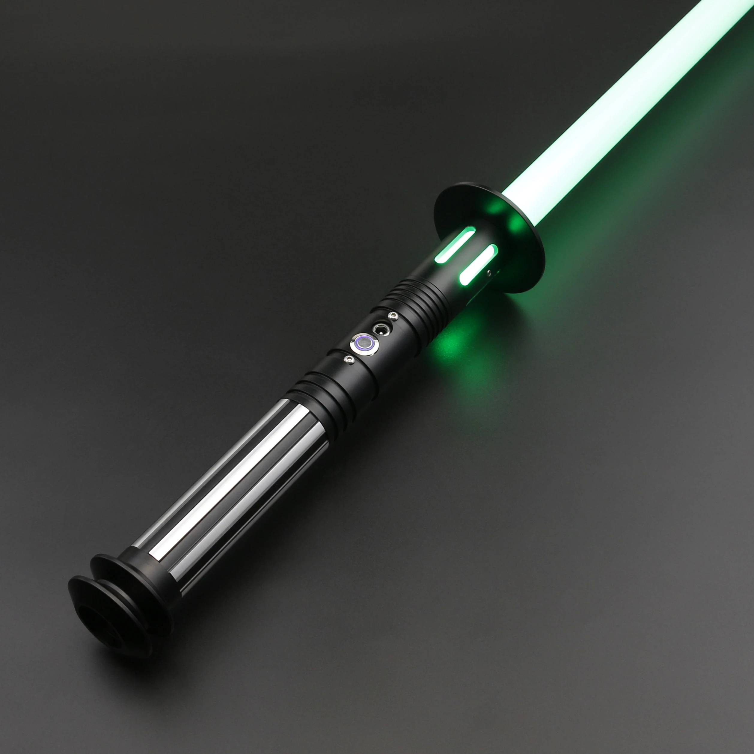 TXQSABER Lightsaber Neo Pixel Heavy Dueling RGB Laser Sword Metal Hilt Smooth Swing Blaster Cosplay Jedi Luminous Kids Toys