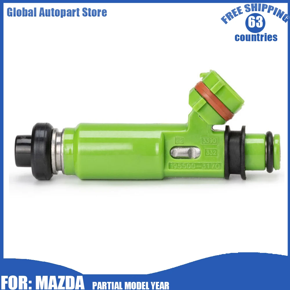 

Para Auto ​Fuel injectors 195500-3170 FJ662 FJ672 195500-3300 35310-23 For Mazda Montero Sport 1997 1998 1999-2001 3.0L Tools