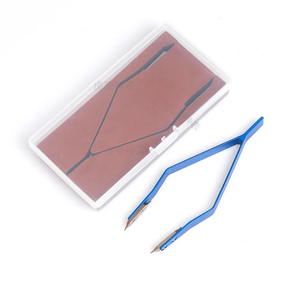 V Shaped Watch Spring Bar Remover Metal Precision Spring Bar Pliers High Hardness Repair Tweezer Clips Watchmaker Repair