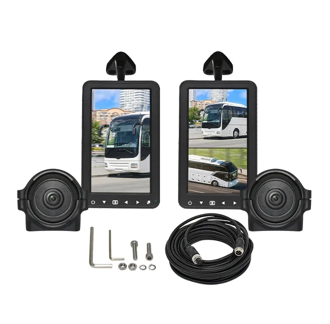 

CE Certified 7 inch 12.3 inch Car Reversing Aid Commercial Bus School Bus Rear View Side View Mirror Camera System