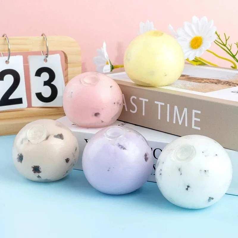 Handmade Butter Texture Shapeable Squeeze Ball Realistic Sensory Toy Mood Relief Relaxing Anti Anxiety Novelty Present For Adult