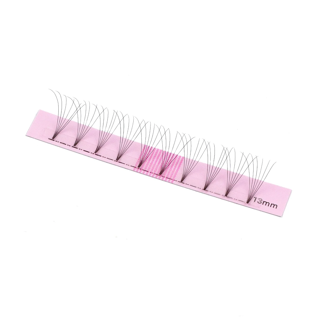 TDANCE Vorgefertigte Volumen-Fächer-Wimpernverlängerung, 12 Reihen, 0,07 mm Dicke, 3D 4D 5D 6D Faux Nerz, einzelne falsche Wimpern, russische Wimpern – Detail 5