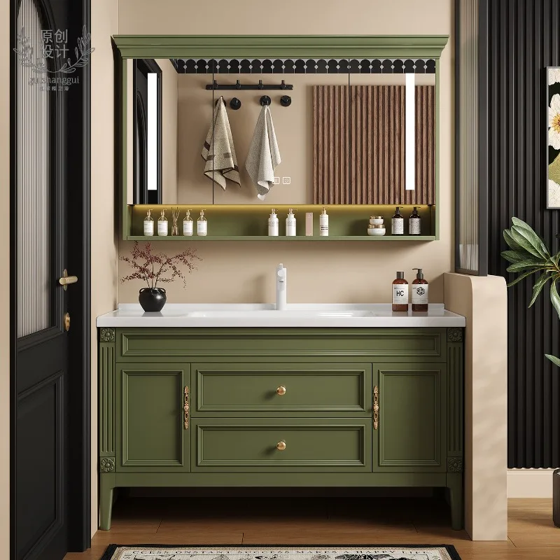 

Shelves Skincare Bathroom Cabinet Modern Wooden Toilet Sink Floor Cupboard Living Room Space Saver Gabinete Trendy Furniture