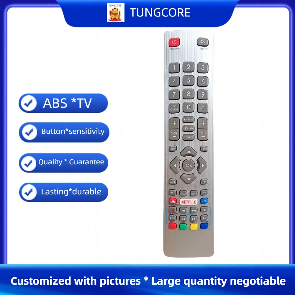 New Remote Control For Sharp Aquos HD Smart LED TV LC-43CFG6001K LC-49CFG6001K LC-50UI7422E LC-40FG5342E