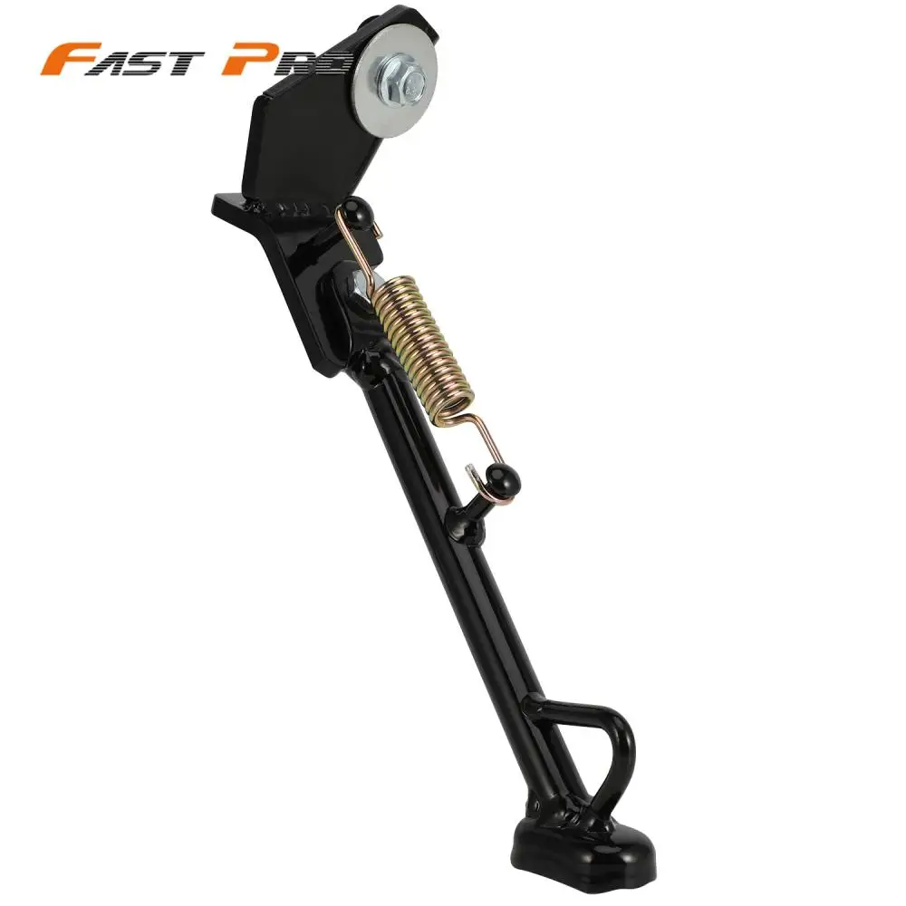 Pé lateral kick suporte suporte forro acessórios da motocicleta para honda ruckus zoomer moto ferro aço inoxidável moto