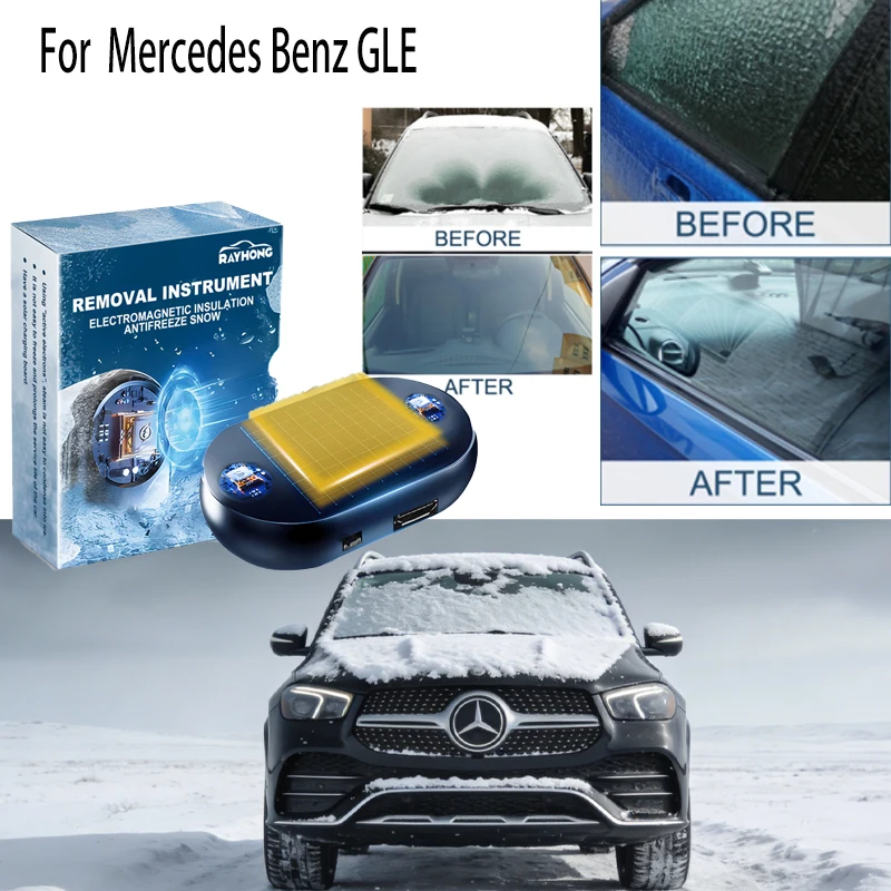 

For Mercedes Benz GLE 1997-2025Car Window Glass Car Ice Defroster Windshield Snow Removal Window Glass Microwave Deicing Device