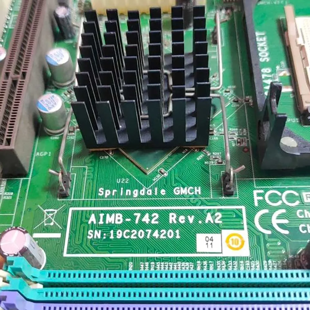 

Для Advantech AIMB-742 REV.A2 материнская плата промышленного компьютера управления AIMB-742VE