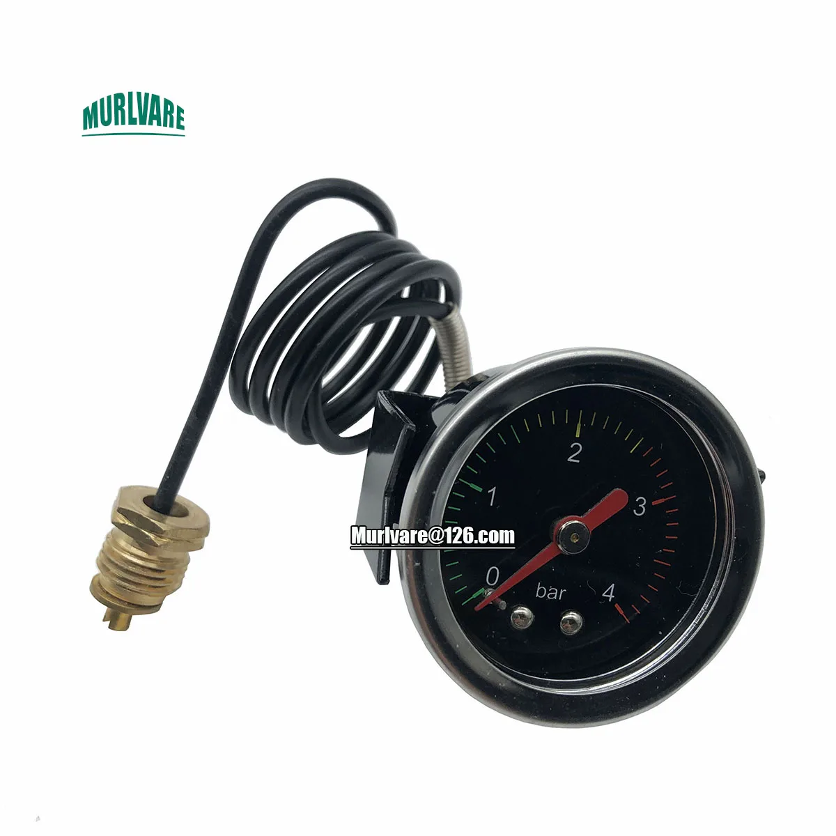 Coffee Maker Steam Boiler 4Bar G1/4\' Steam Generator Capillary Gauge