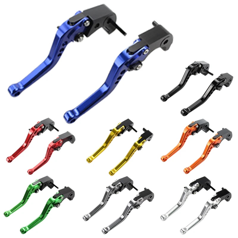 CNC Short Brake Clutch Levers For Yamaha YZF 1000 R1 YZFR1 1999-2001 99 00 01 Blue Adjustable Lever