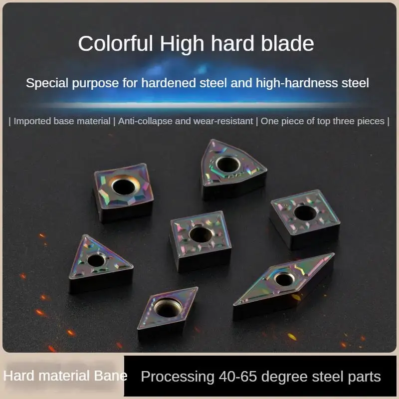 

CNC inserts high hardness steel, super hard WNMG0804 stainless steel quenched steel turning blade, Quenching material processing