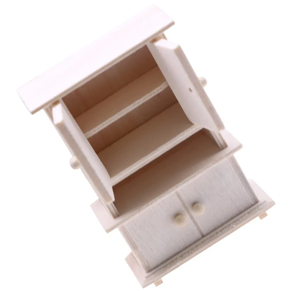 

Miniature Closet High Simulation Lightweight Mini Wardrobe Ornament Bedroom Scene Micro Furniture Decoration for Crafts