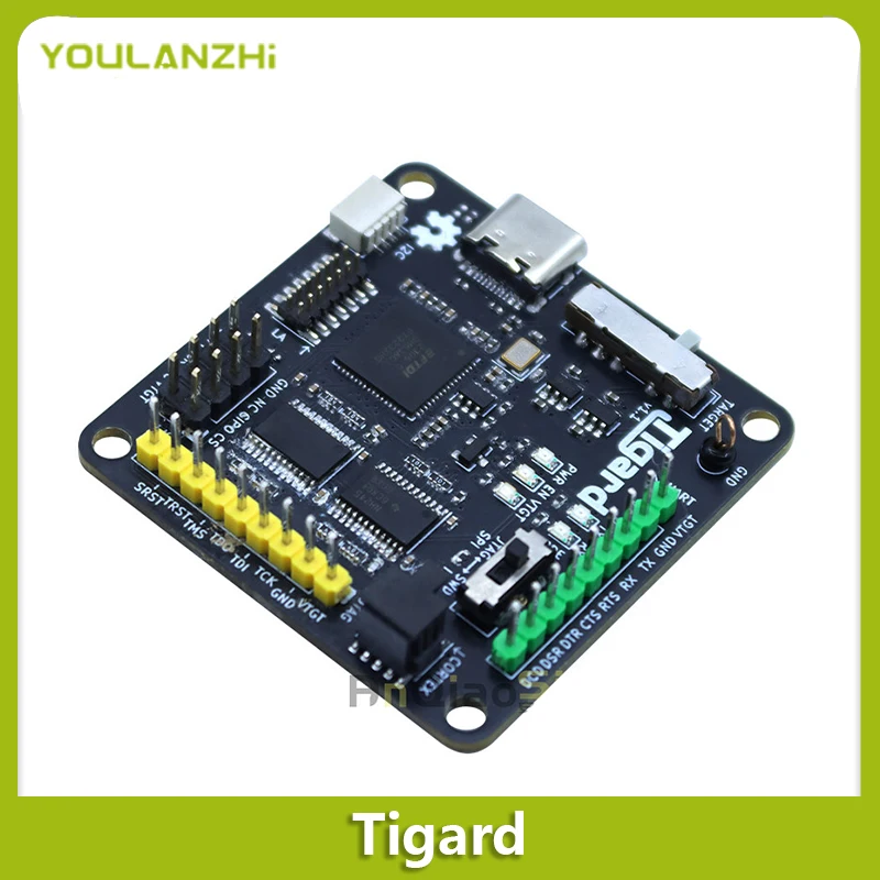 

Оригинальная плата разработки Tigard: многопротокольная, на базе открытого исходного кода, с микроконтроллером FT2232H