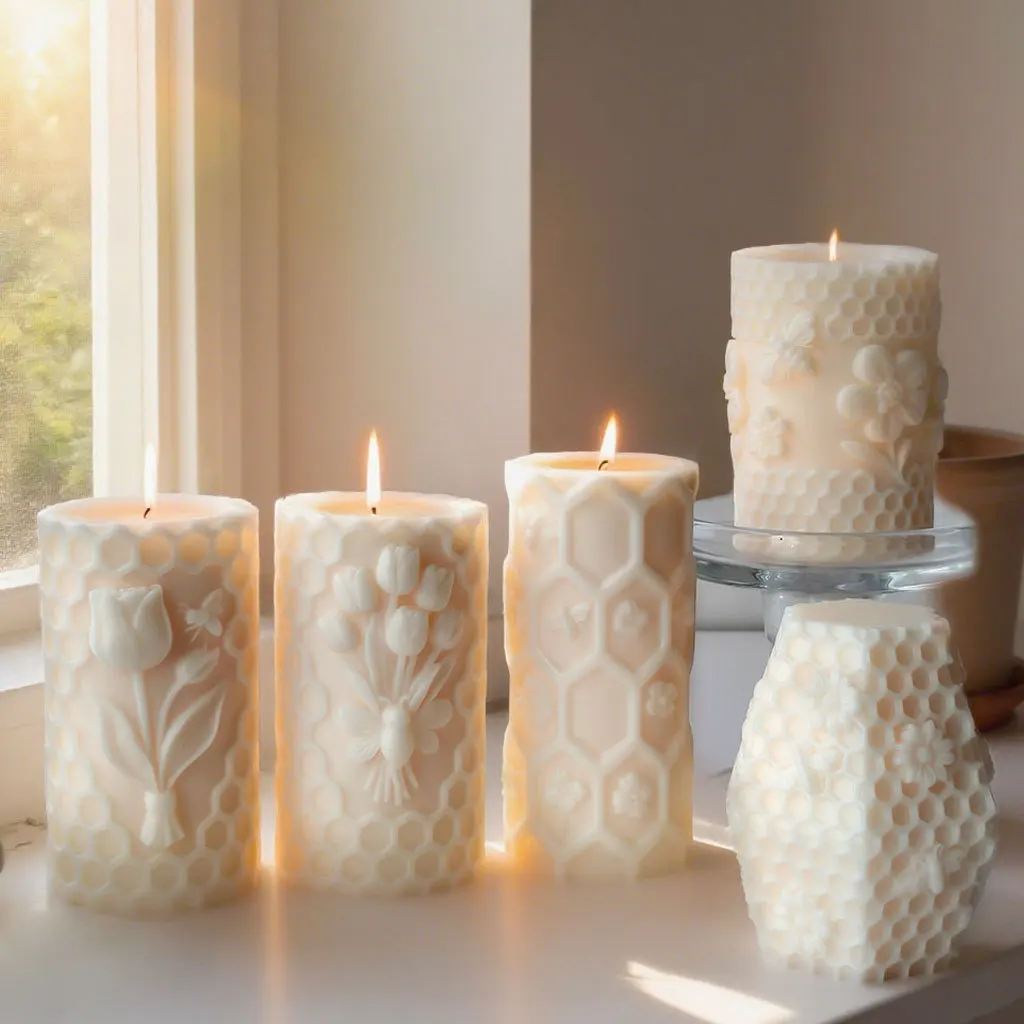 3D Honeycomb Bee Cy…