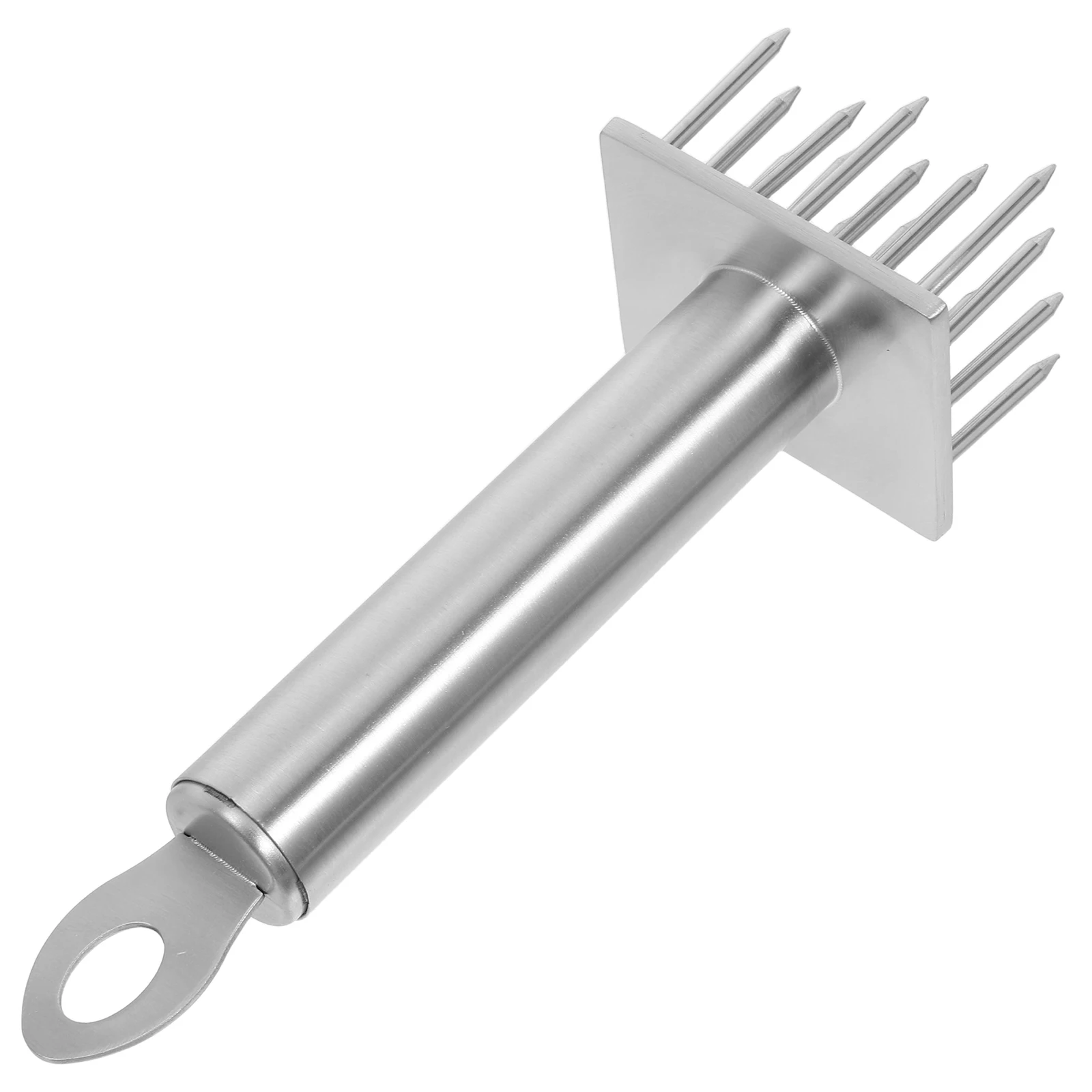 

Stainless Steel 18-Needle Meat Tenderizer Mallet Tool for Beef Steak Efficient Marinade Absorption Ergonomic Handle Manual Meat