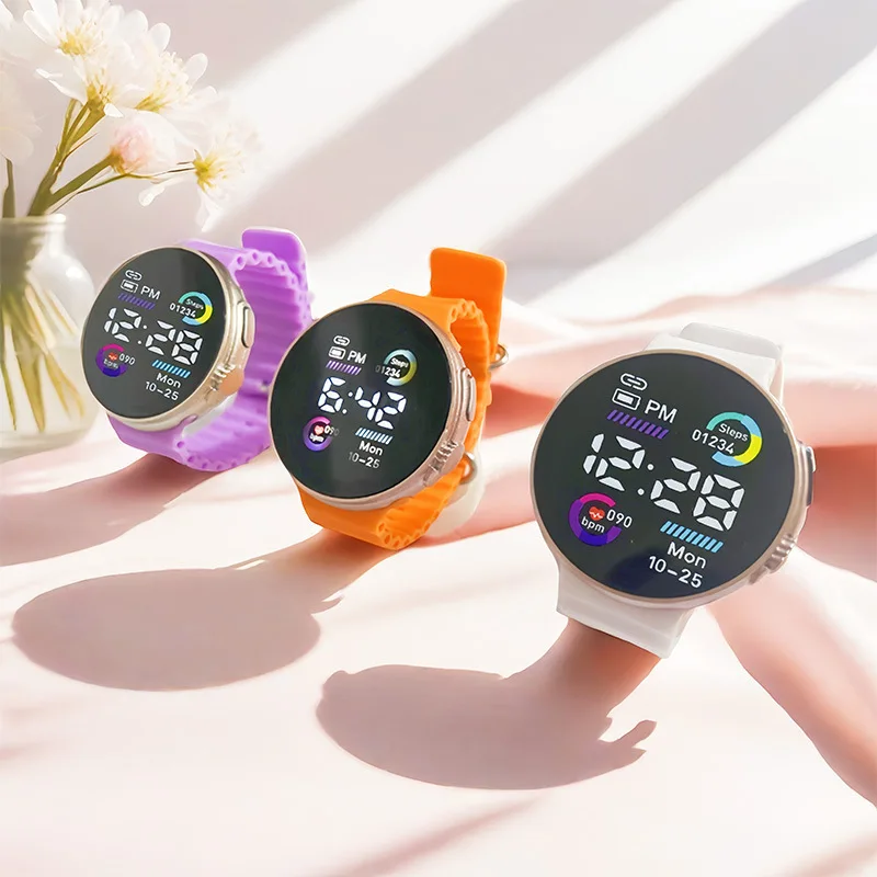 Reloj para niños con temática marina más vendido con retroiluminación LED Digital deportivo resistente al agua para niños estudiantes al por mayor