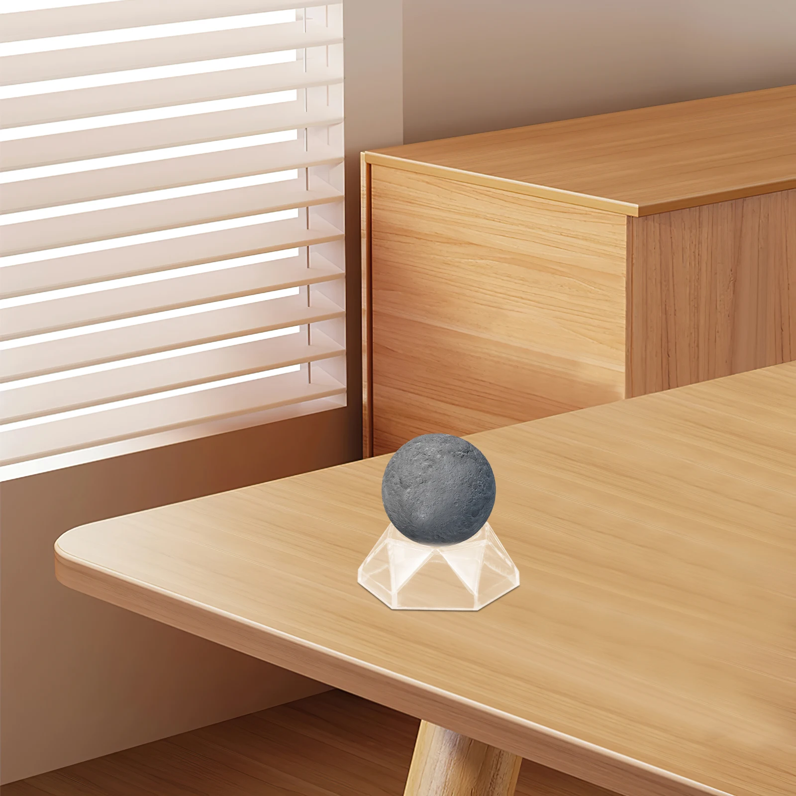 

10 Pcs Mine Specimen Display Stand Clear Sphere Baseball Holders for Balls Mineral