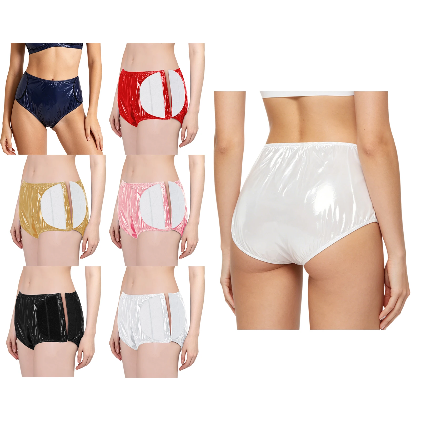 Women Men Waterproof Swim Briefs Swimwear Elderly Bedridden Needs Special Adaptive Underwear Leak-proof Reusable Diaper Covers