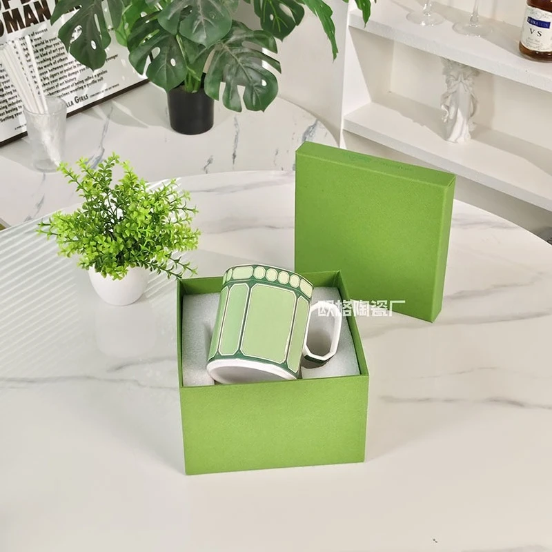 

Minimalist Bone China Espresso Cup and Saucer Commercial Home Use Coffee Mug Tableware Elegant Drinkware for Cafe Daily Dining