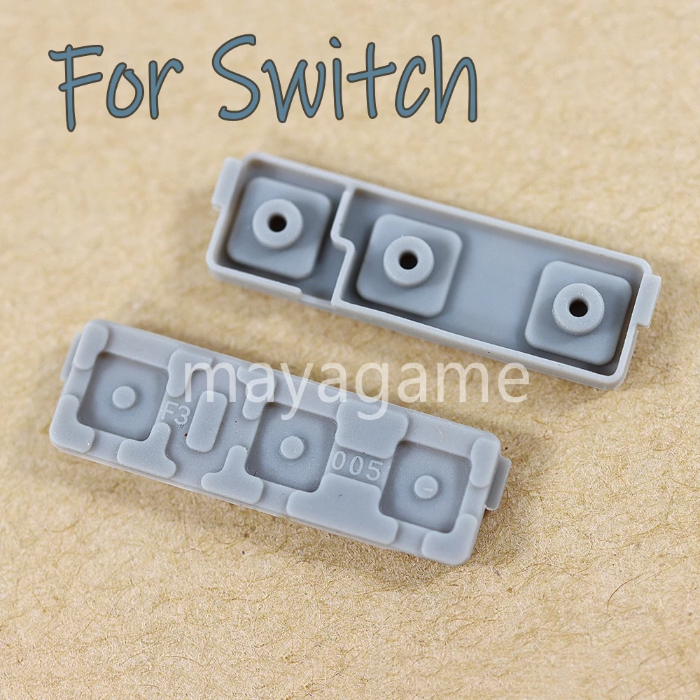 Adhésif conducteur de remplacement, 50 pièces, pour interrupteur NS, volume d'alimentation, haut/bas, bouton adhésif