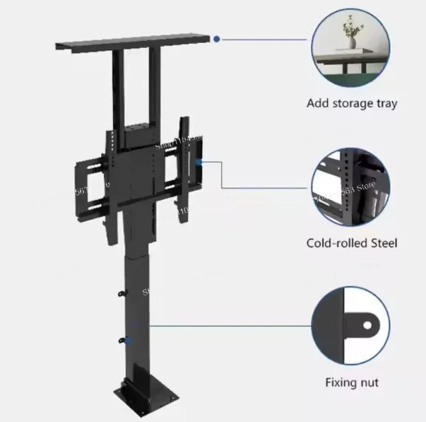 TV-1710 LCD TV electrically adjustable stand, cabinet-style, available for purchase