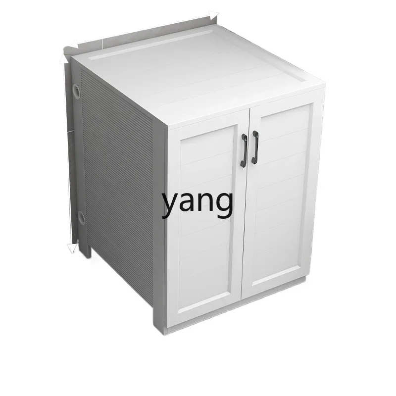 lh Alumimum Flip Impeller Washing Machine Cabinet Sun Protection Locker