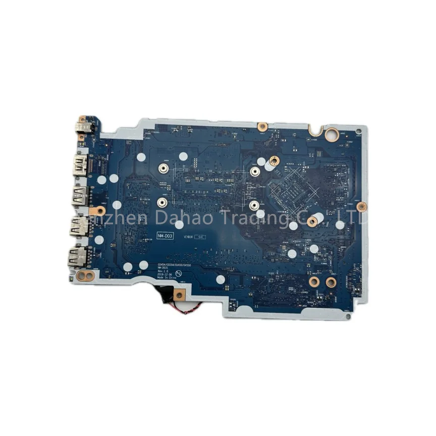 Placa-mãe portátil para Lenovo Ideapad, totalmente testado, 3-14IIL05, 3-15IIL05, NM-D031, I3-1005G1, I5-1035G1, I7-1065G7, CPU, 4GB de RAM