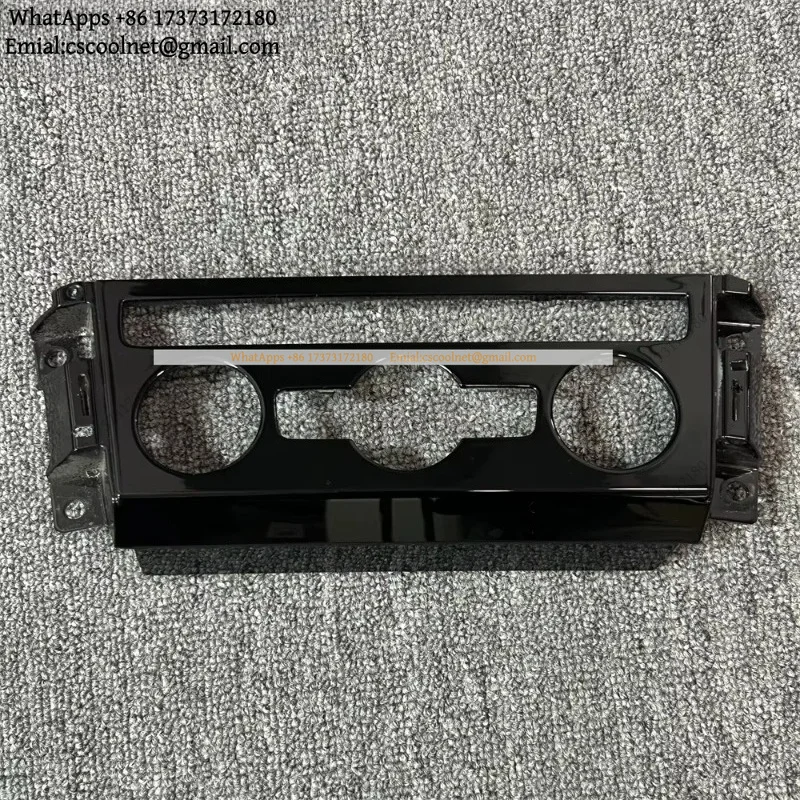 JS01 2GD 863 042 SLX Climate Control Switch Panel Trim Black A/C Frame Compatible with T-Roc Car Interior Accessories