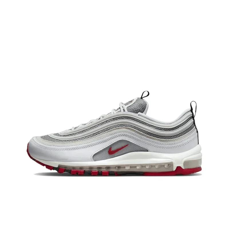 Nike Air Max 97 White Bullet DM0027-100 Breathable and Casual  Anti-Slippery and Hard-Wearing