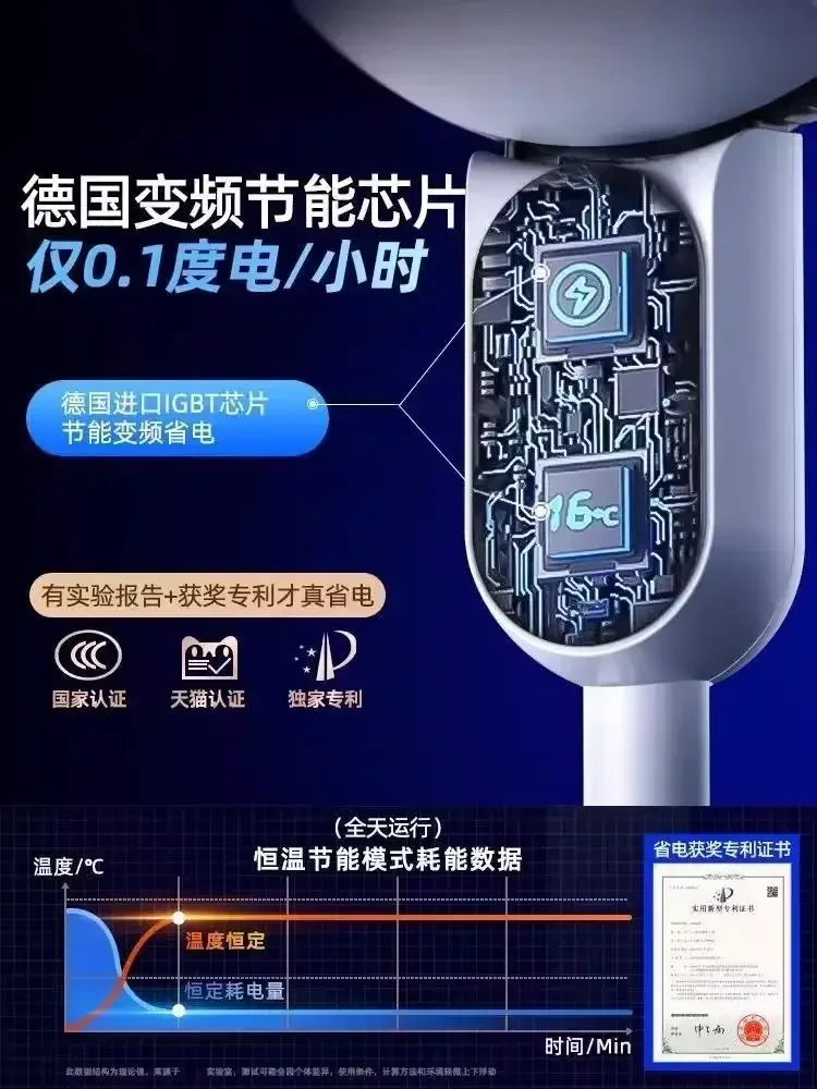 優れた空気循環ファン-家庭用電気超静音縦型フロアファン-2024年新型小型扇風機-卓上冷風扇