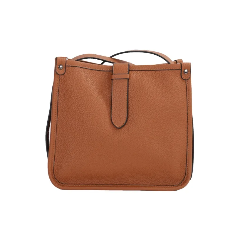 

2025 autumn and winter new first-layer cowhide buckets large-capacity tote bags single shoulder crossbody