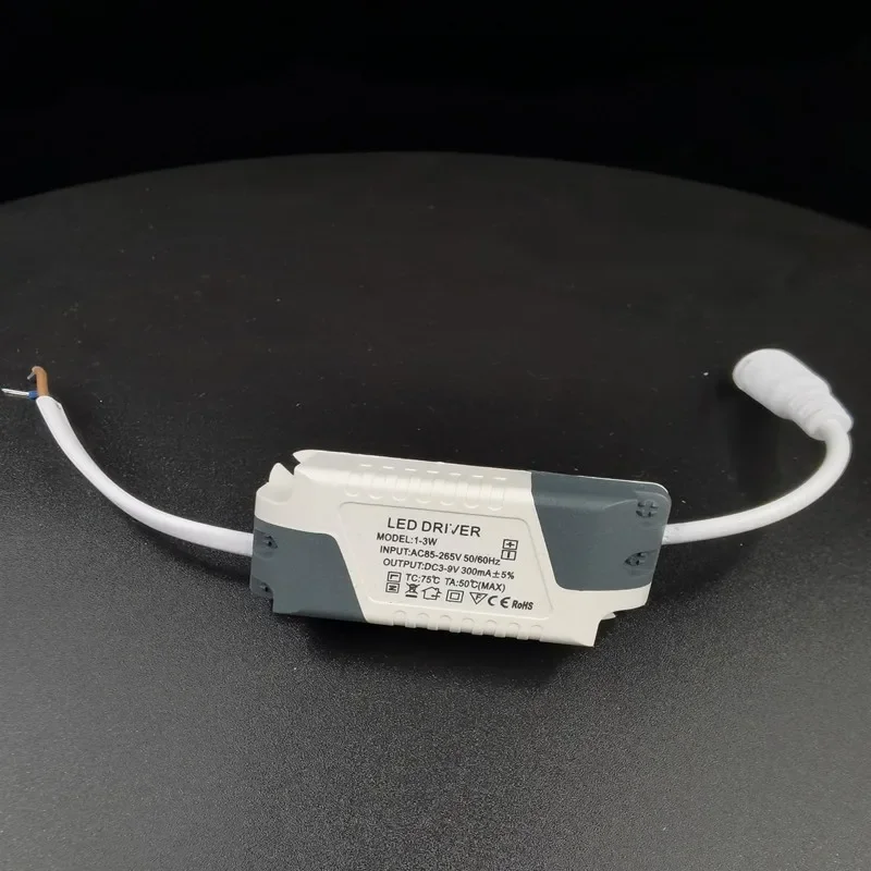 1-3W  LED Power Supply Unit Lighting Transformers For LED Lights DIY Panel Lamp Driver DC LED Driver