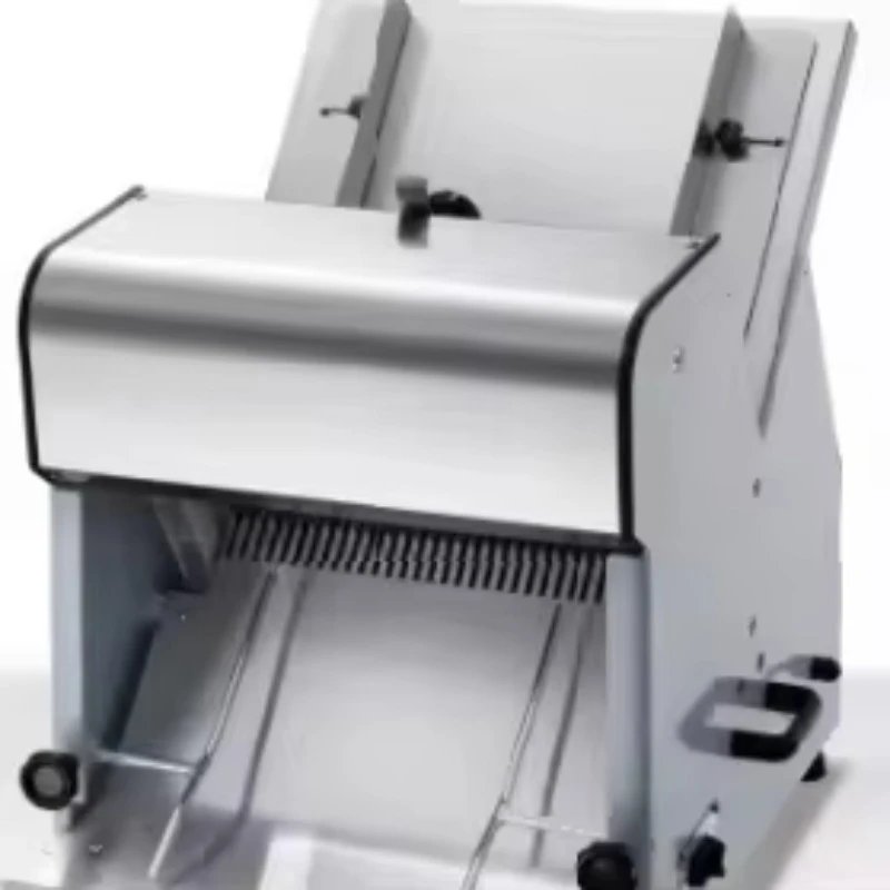 New 30-Piece High Productivity Adjustable Electric Bread Slicer Machine Bakery Equipment Restaurant Use 220v Wheat Flour Milk