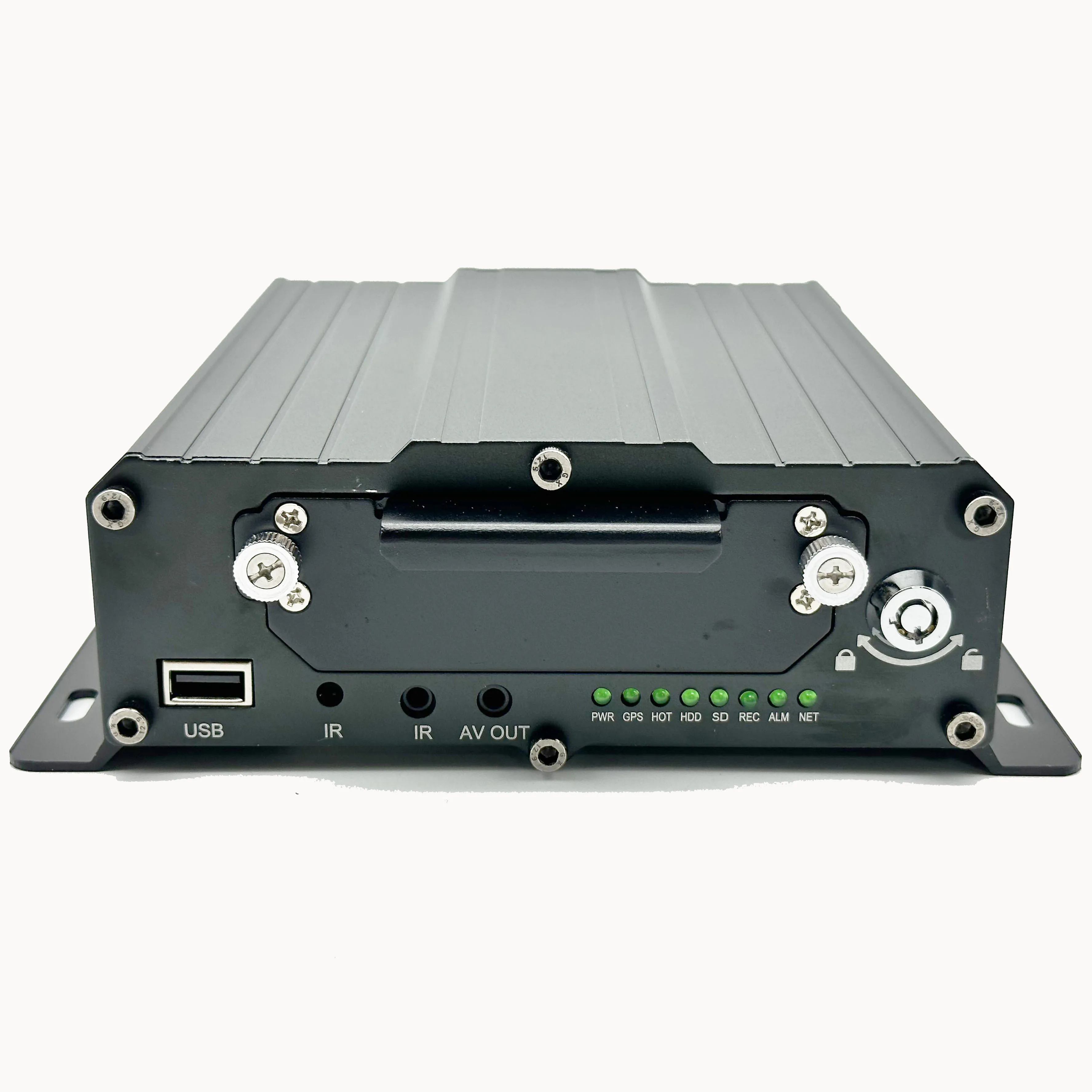 FL & OEM 8 Channels 1080P H.265 4G Network Mobile DVR Support 4TB HDD AHD MDVR Car Black Box Video Recorder with GPS WIFI