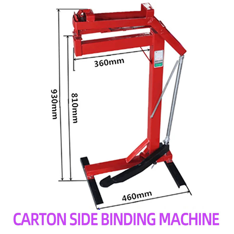 Foot-operated Carton Binding Machine Corrugated Box Stitcher Sealing Machine Carton Foot-operated Stapler Box Binding Machine
