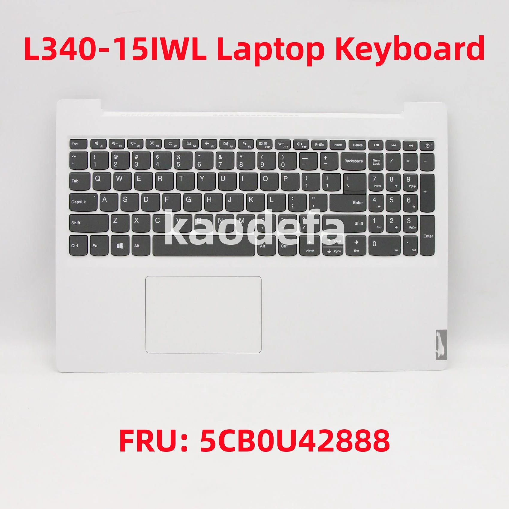 

Для Lenovo L340-15IWL L340-15API Клавиатура ноутбука FRU: 5CB0U42888