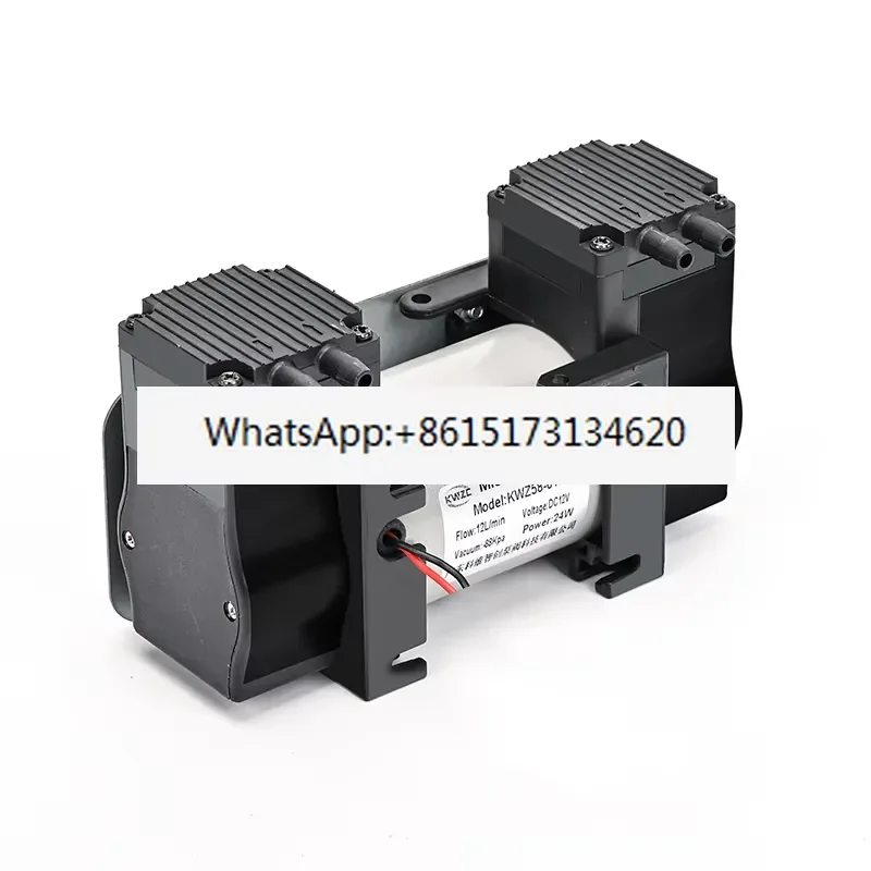 for 58-01PM2 Miniature Diaphragm Air Pump Double Head DC 24V Electric Vacuum Silent Suction Pump