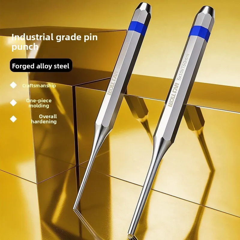 Cylindrical Punch Cylindrical Pin Punch Industrial-Grade Disassembly and Assembly Positioning Punch Hardware Knocking