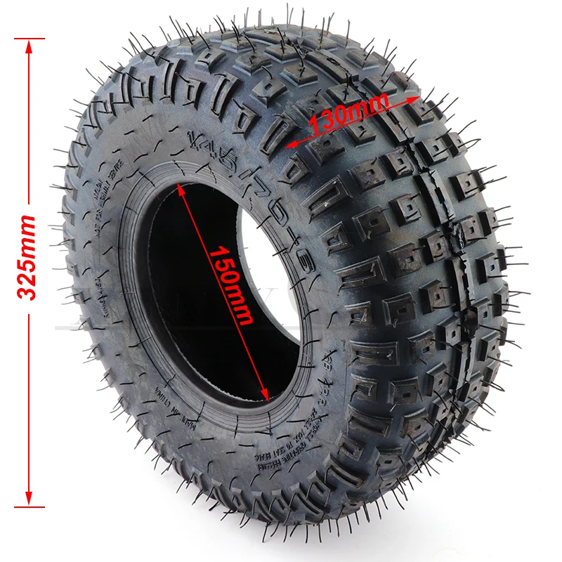 2pcs/lot of 6 Inch ATV Tire 145/70-6 four wheel vehcile Fit for 50cc 70cc 110cc Small ATV Front Or Rear Wheels