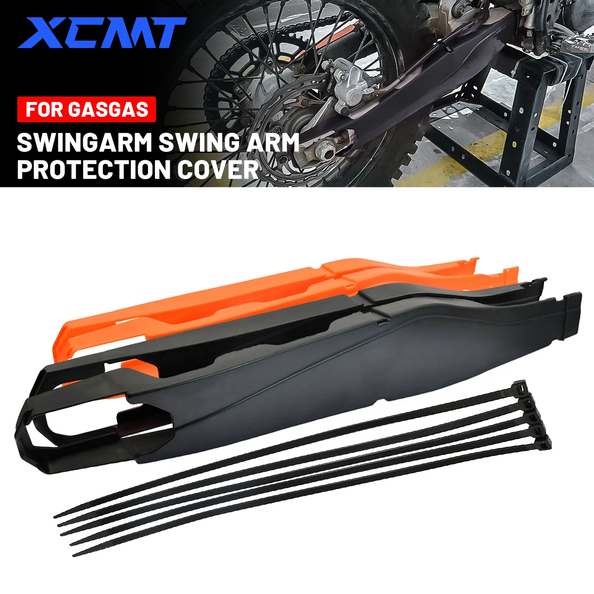 Motorcycle Swingarm Swing Arm Protector Guard Cover For GasGas EC250 EC300 EC MC MCF 125 250 300 350 450 MC450F 2021 2022 2023