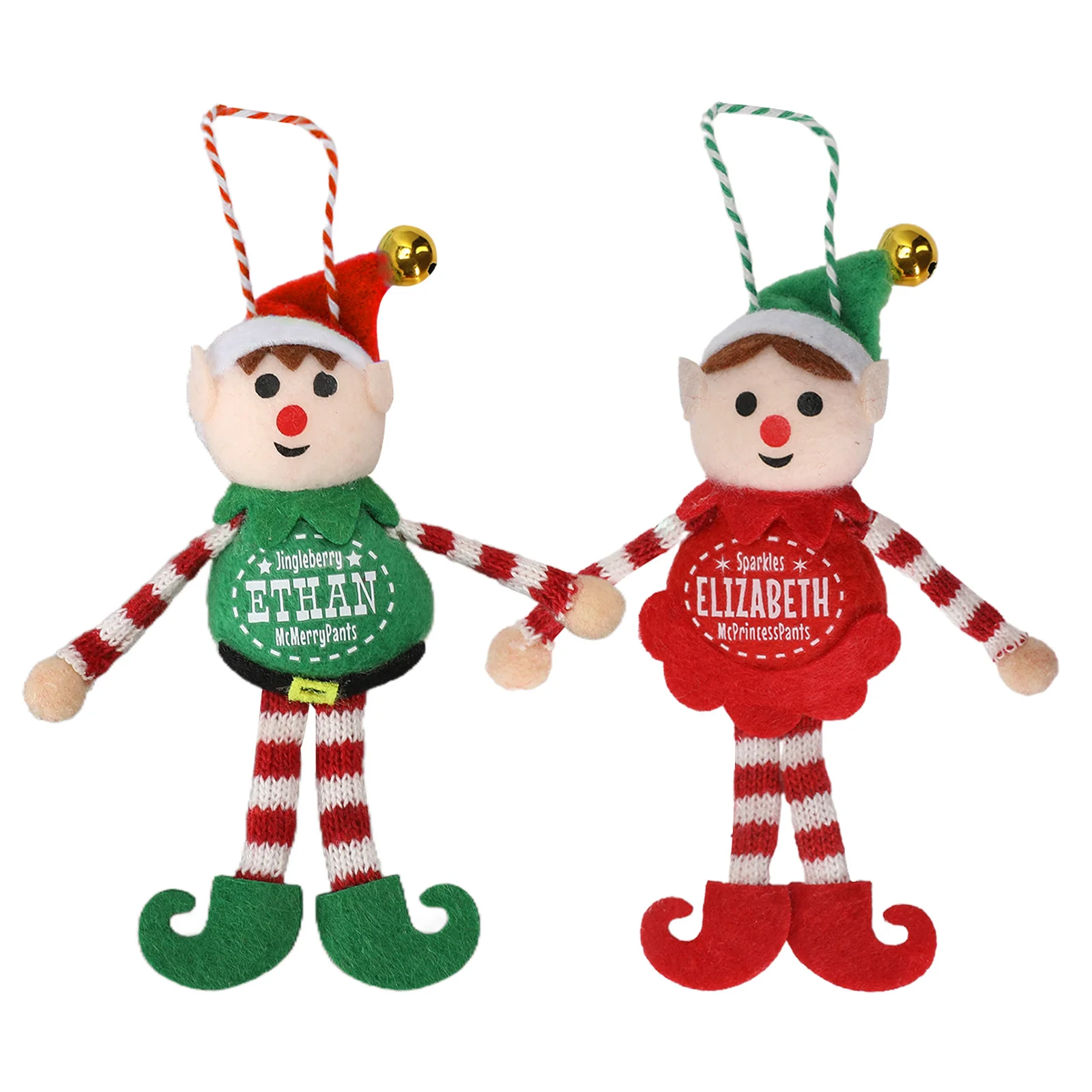 Christmas Tree Cute Navidad Elf Hanging Ornament Xmas Elf Festival Doll Pendants 2026 New Year Party Decor