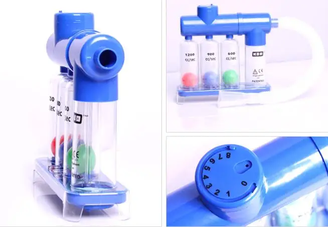 training vital capacity instrument Pulmonary function exercise breath training device free shipping