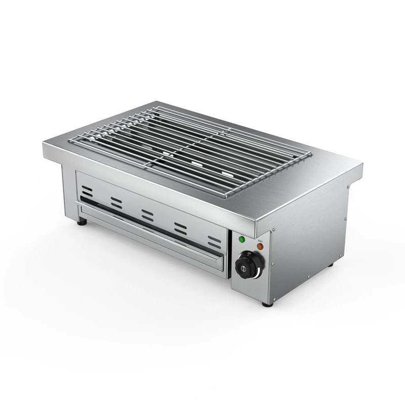 

Electric Grill Commercial Household Multifunctional Smokeless Stainless Steel Electric Roast Lamb