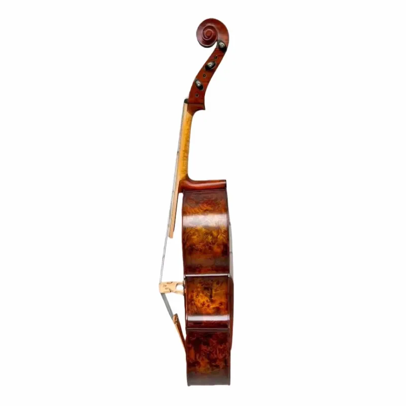 Nice SONG 6 strings burly Cello 4/4,Bird's eye maple back,100% Hand Made,Good rich sound