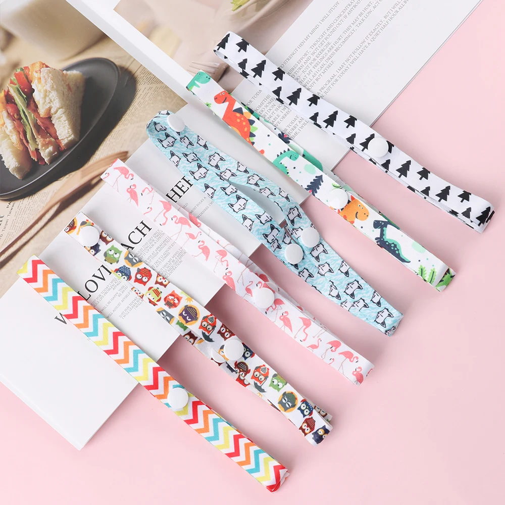 1Pc Baby Kinderwagen Zubehör Anti-verloren Kette Kleiderbügel Trolley Lanyard Befestigungs Strap Halter Binden Gürtel Baby Tasse Halter 60cm * 1,5 cm