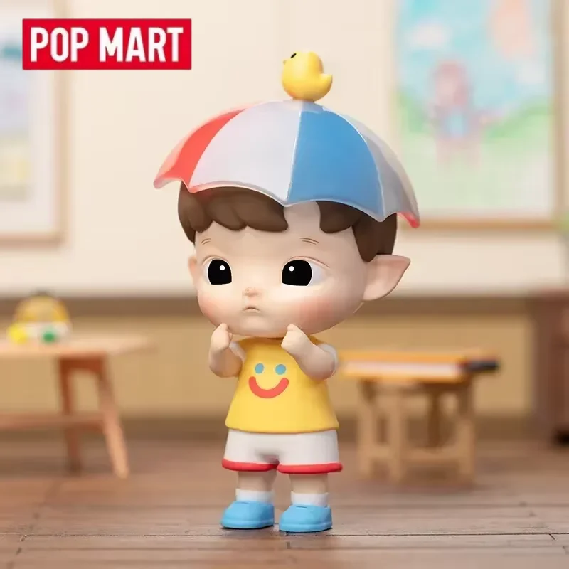 

POP MART Hacipupu, серия «День детского сада», слепая коробка, загадочная коробка, кукла, милая аниме-фигурка, сумка для догадок, игрушки для рабочего стола